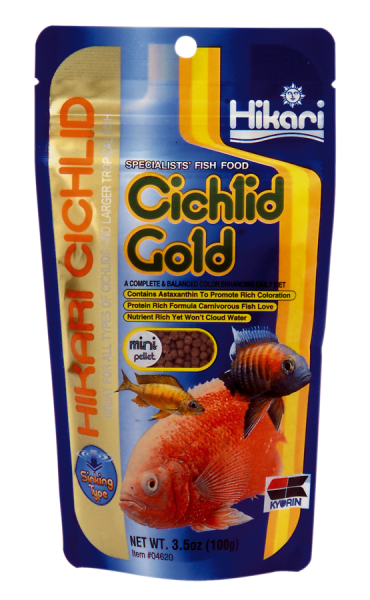 Hikari Cichlid Gold Mini 342g sinkend